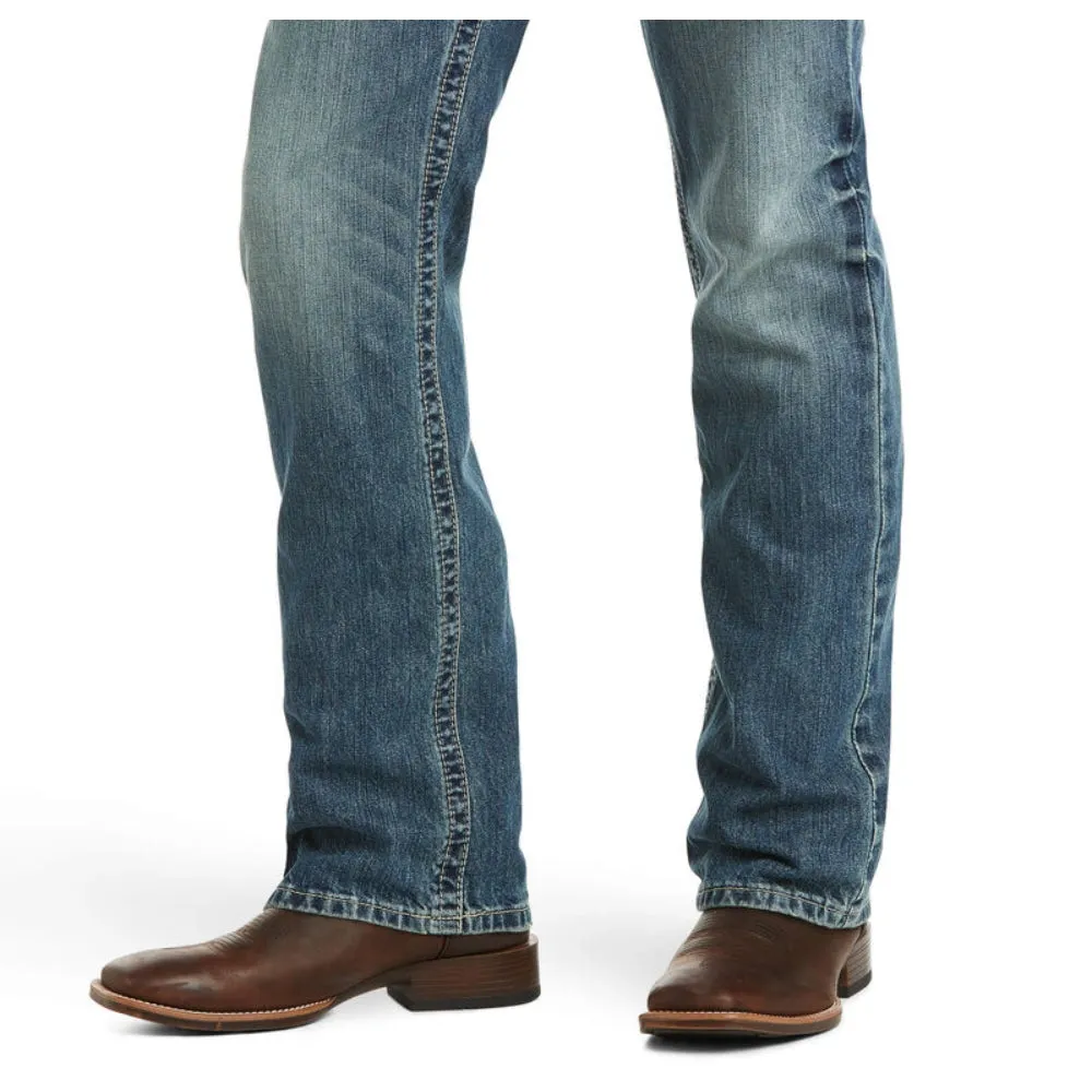 10012703 Ariat Men's M5 Low Rise Straight Leg Jean - Gambler