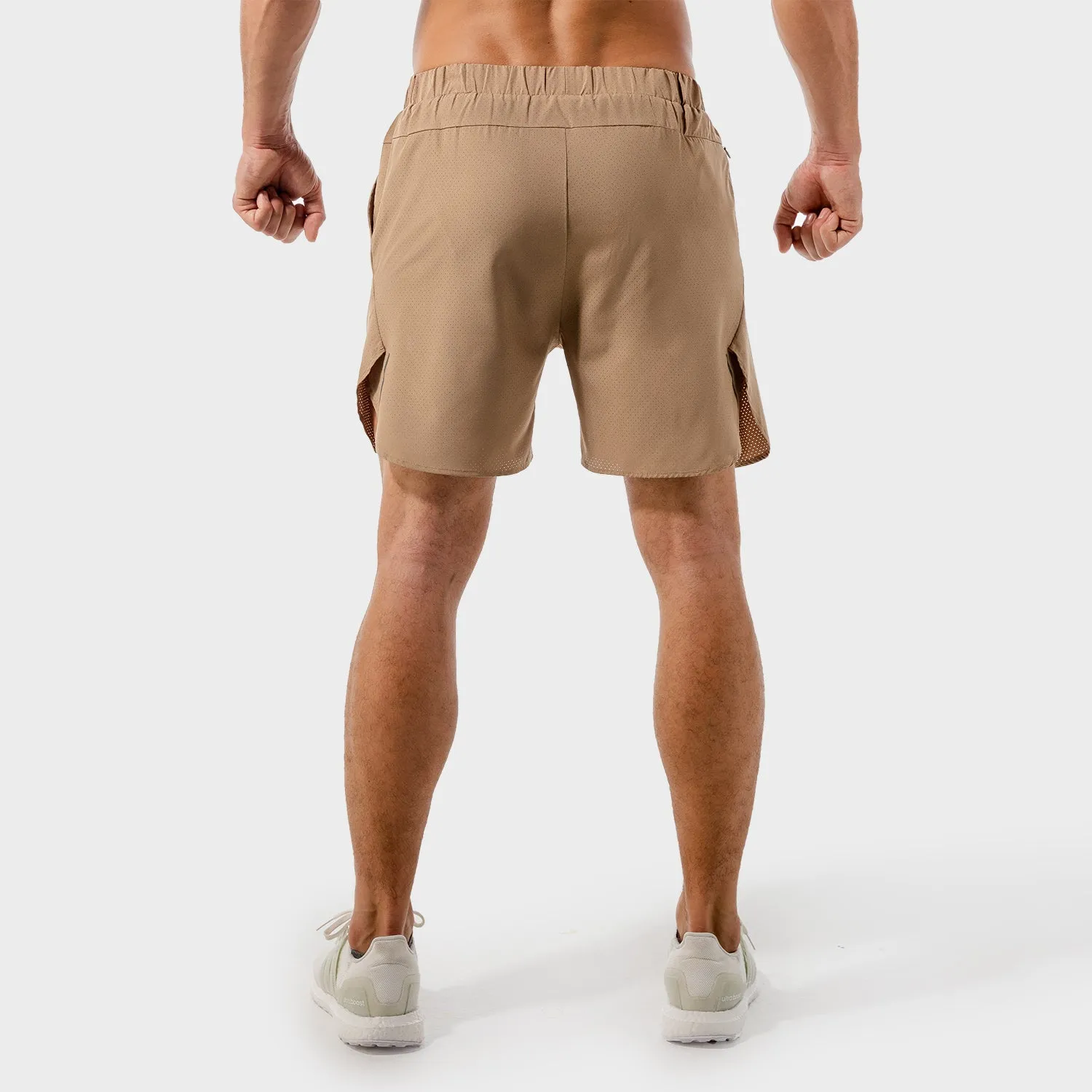 2-in-1 Dry Tech Shorts 2.0 - Taupe