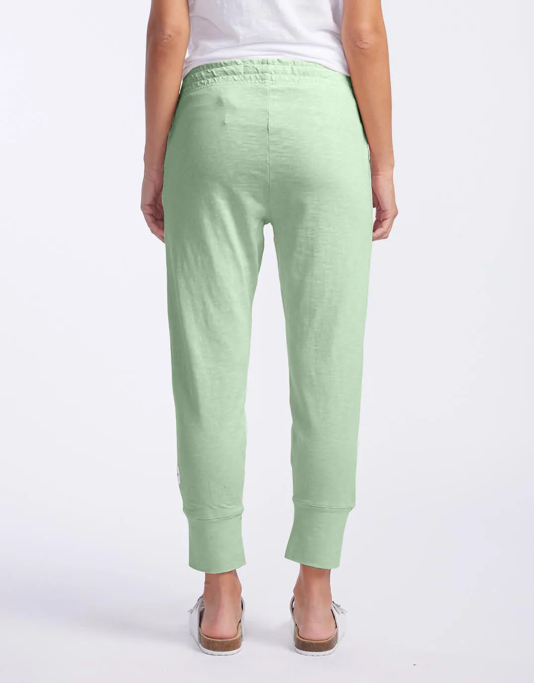 3/4 Brunch Pants - Quiet Green