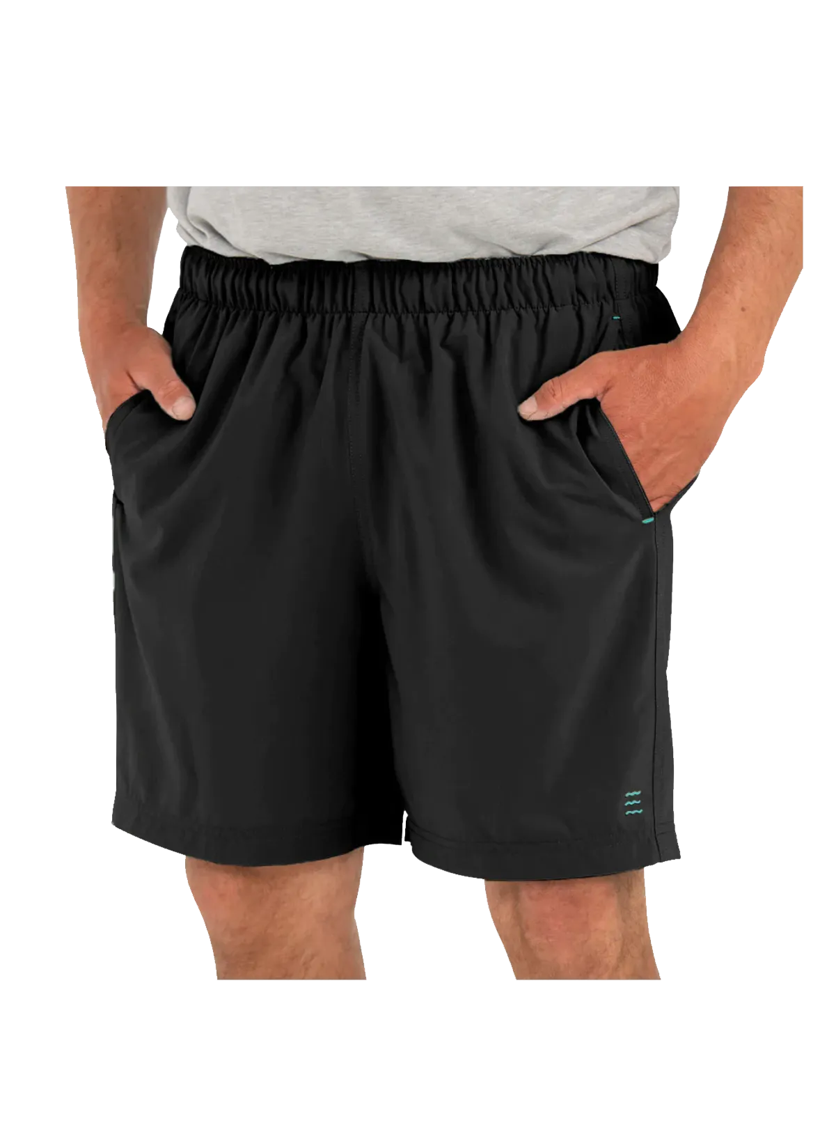 6" Breeze Short Black