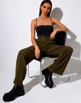 Abba Trouser in Khaki