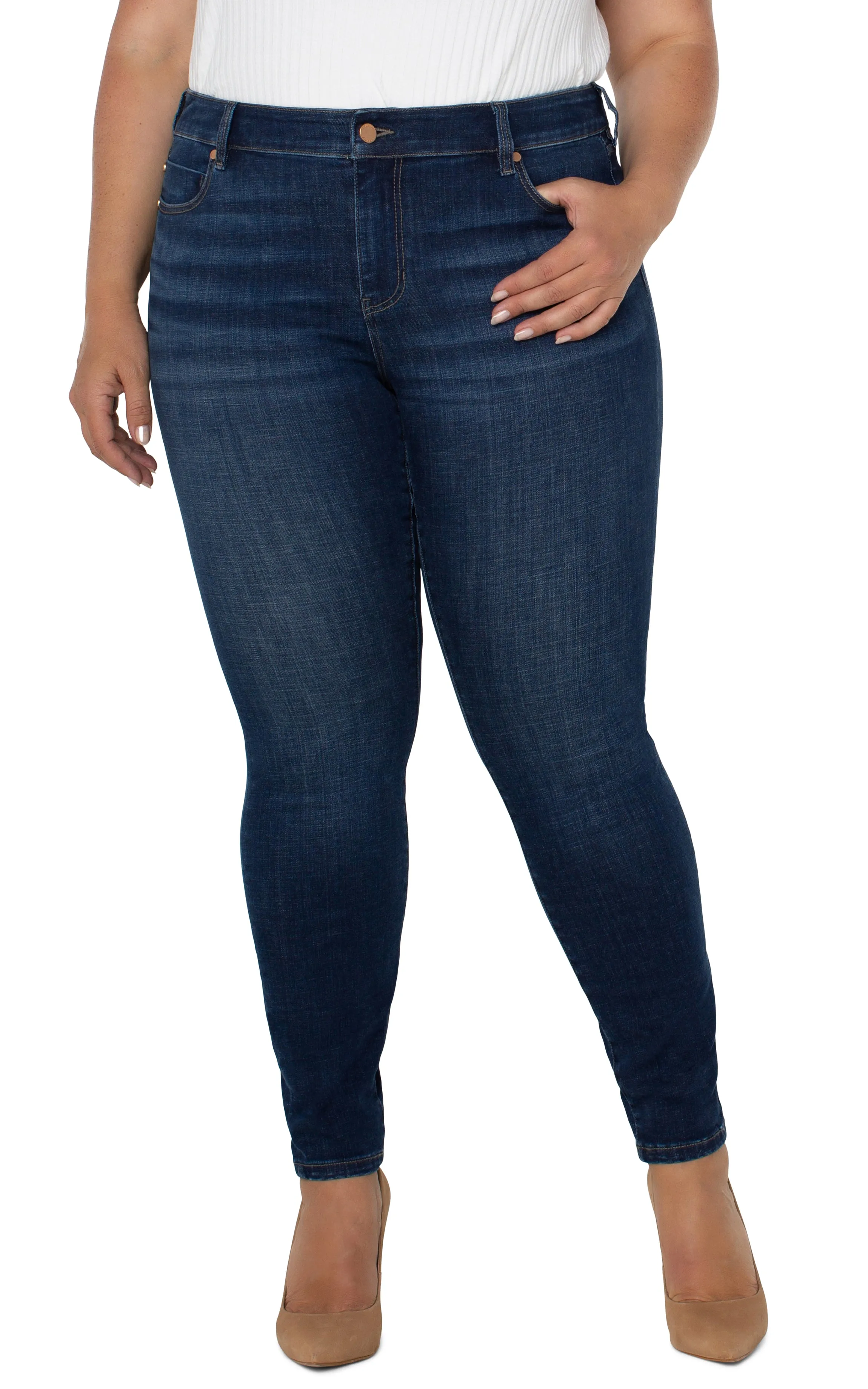 ABBY SKINNY HIGH PERFORMANCE DENIM