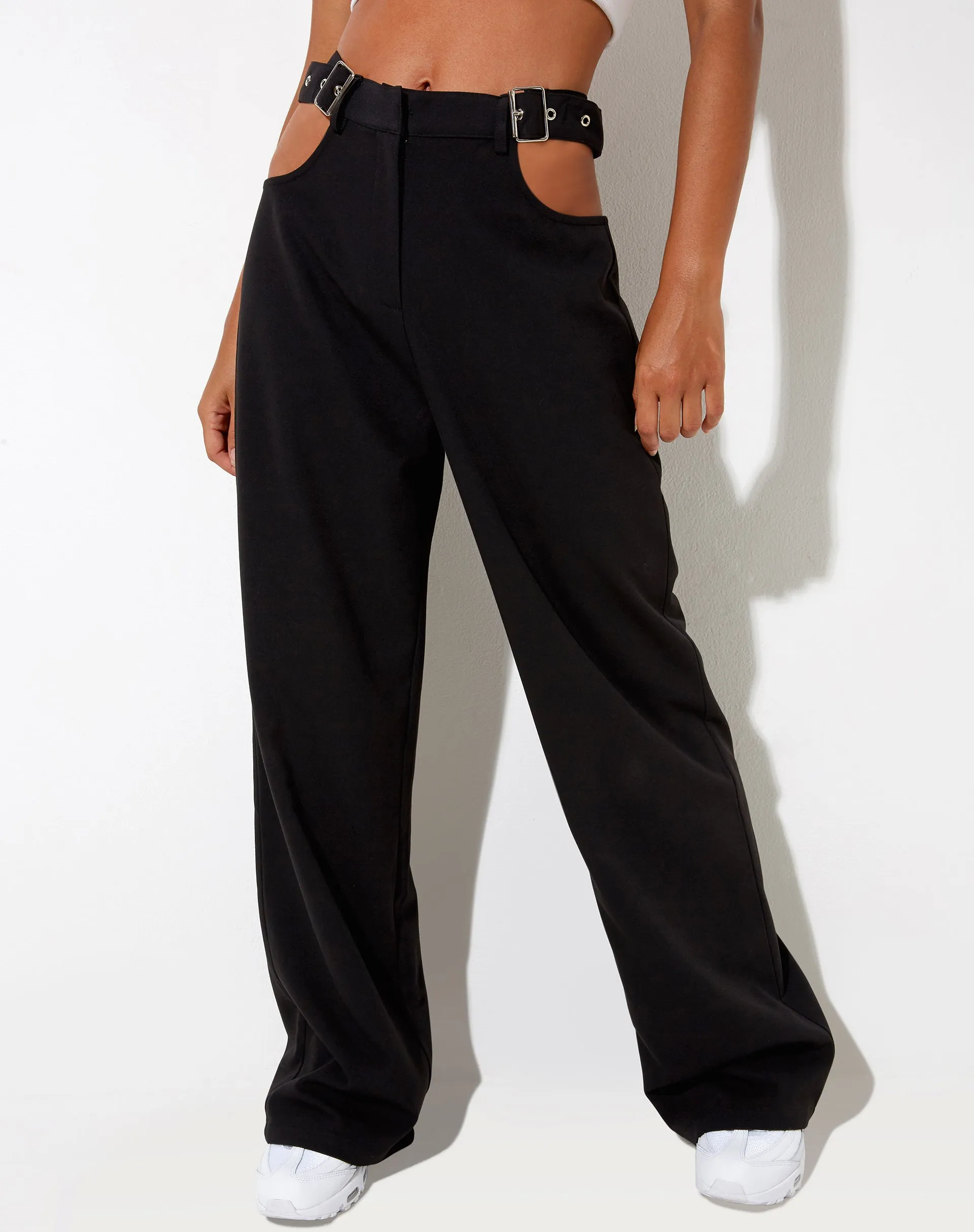 Abra Trousers in Black