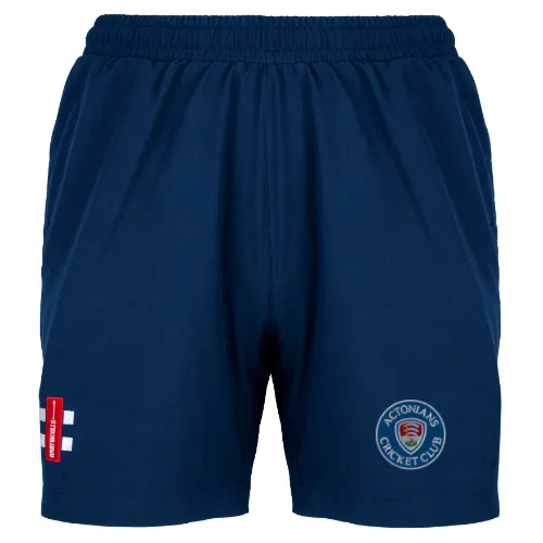 Actonians Cricket Club Ladies Navy Velocity Shorts-Senior