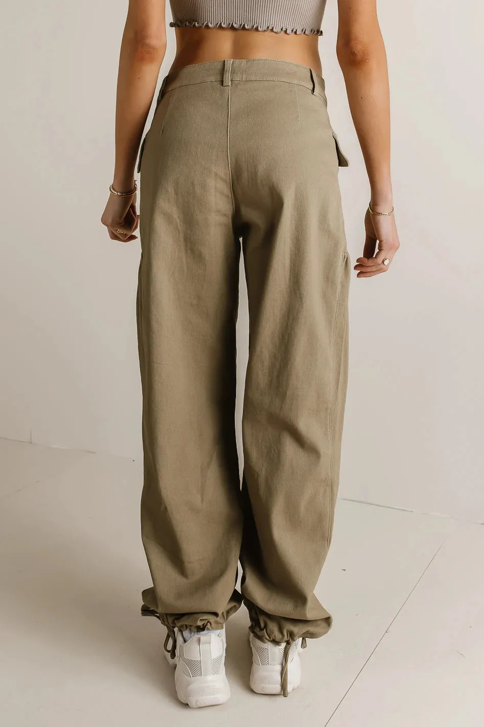 Adalynn Pants in Olive - FINAL SALE