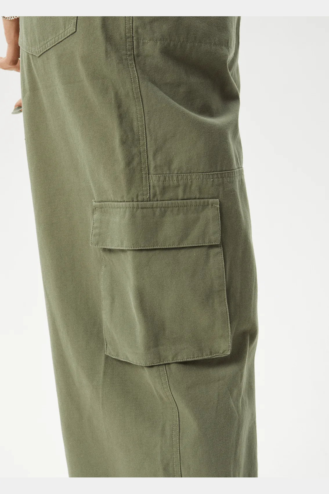 AFENDS Fraser utility overalls - Olive