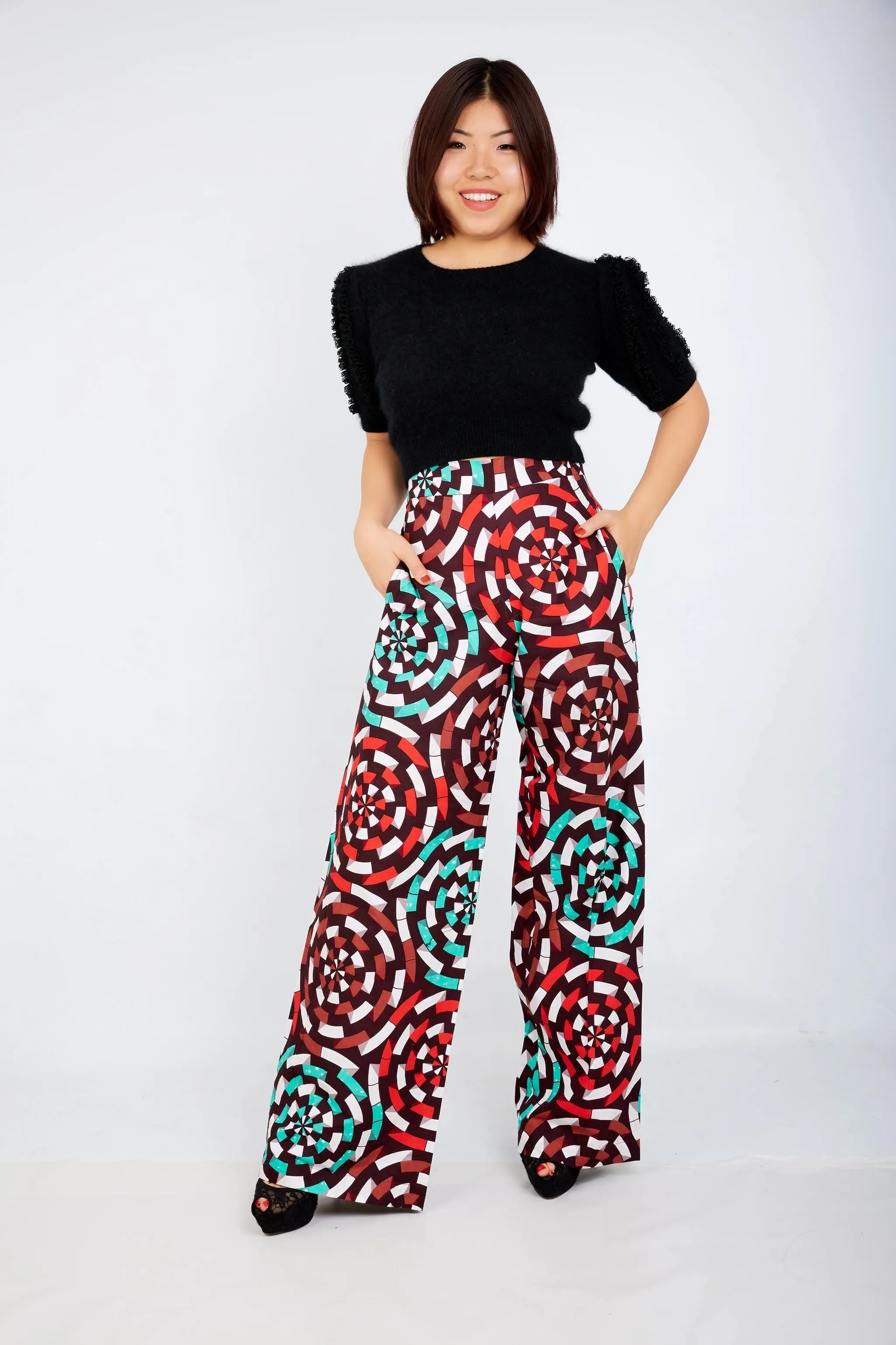 African Print Ankara Trousers