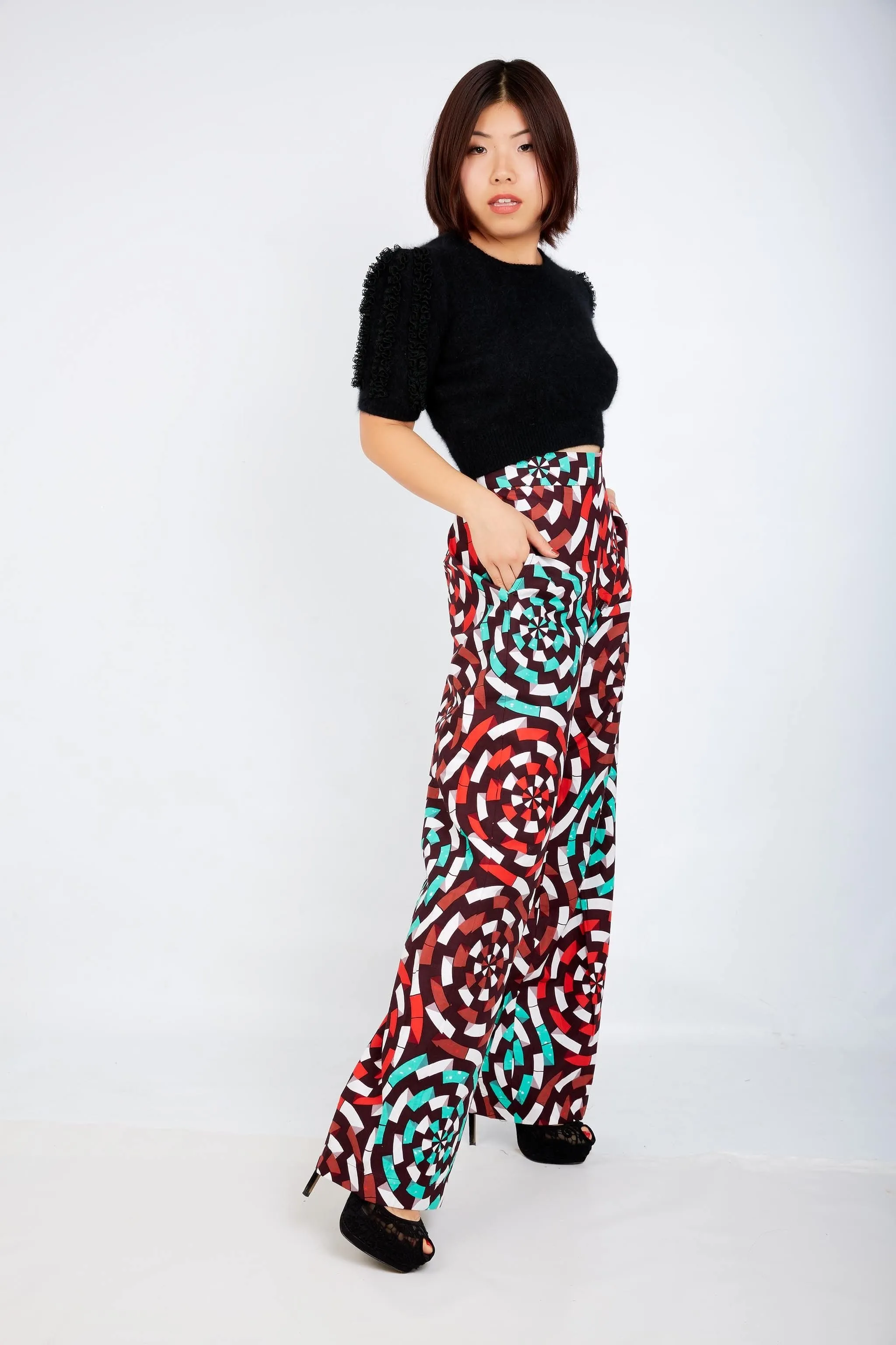 African Print Ankara Trousers