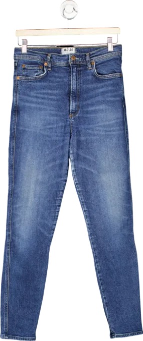 AGOLDE Blue Skinny Jeans W28