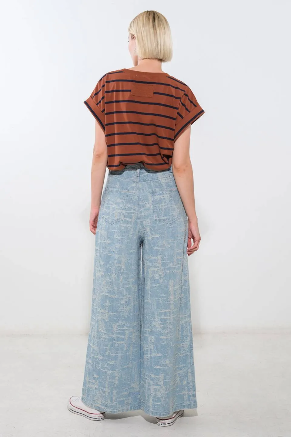 AIRY ROMANCE WIDE LEG PANTS