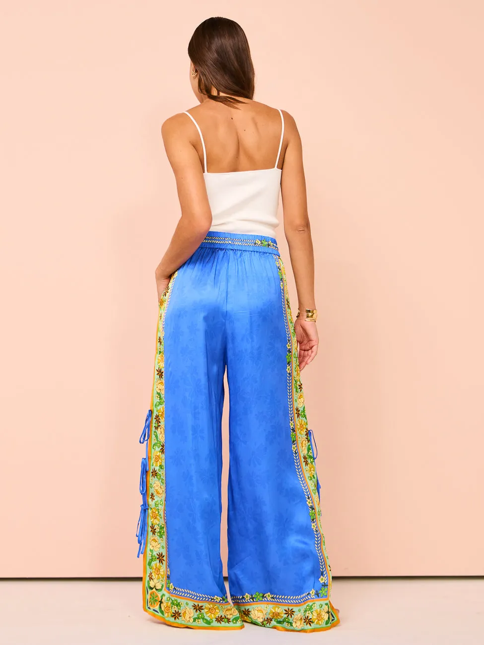 Alemais Linda Pant in Cobalt