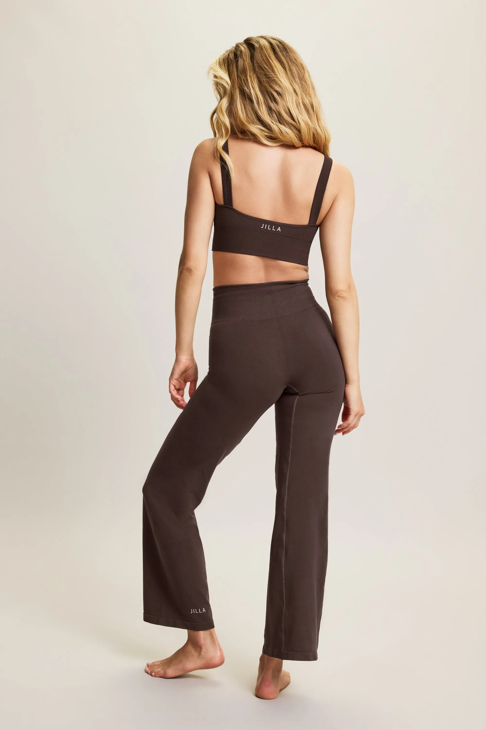 ANANDA WIDE LEG BAMBOO TROUSERS