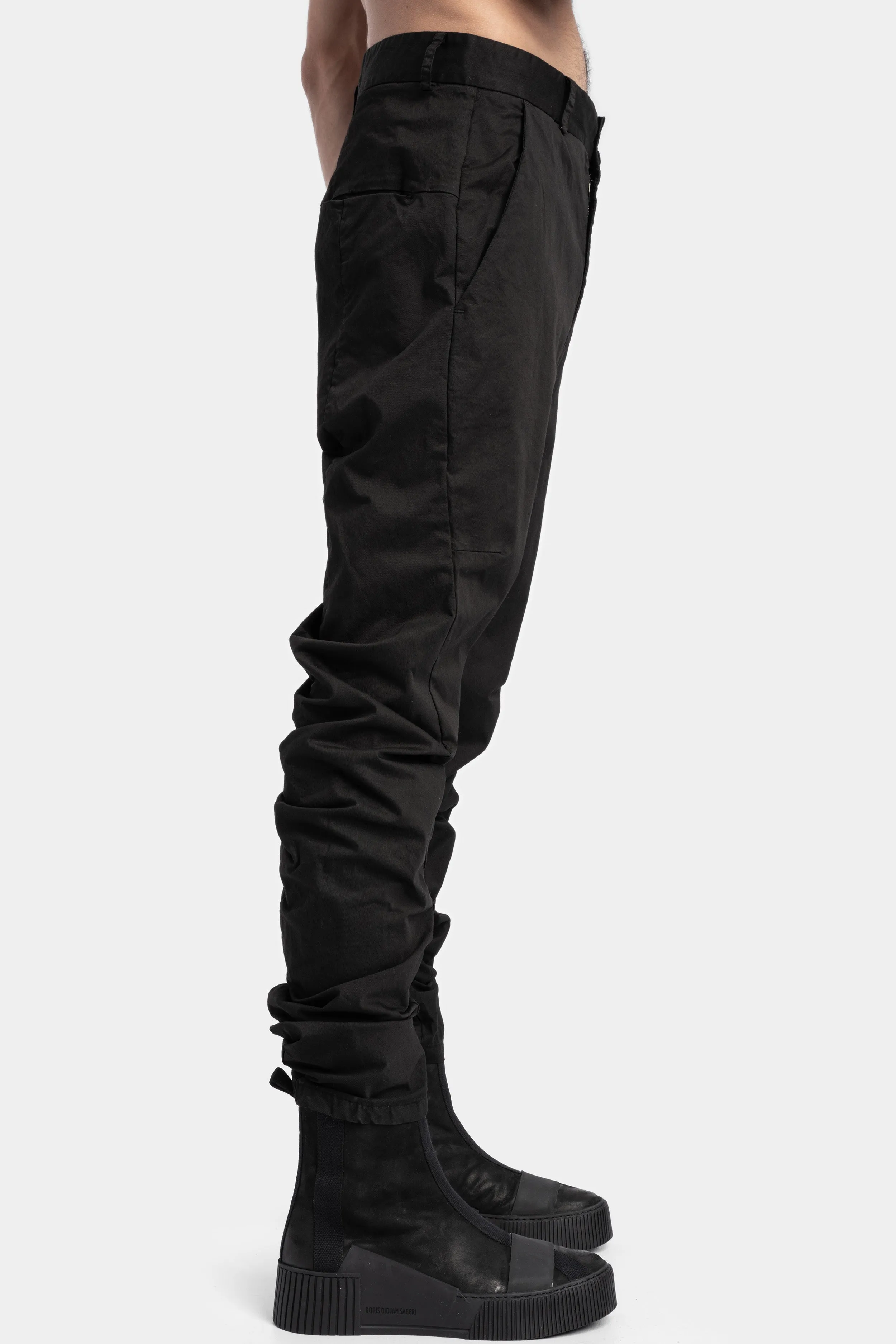 Anatomical lightweight trousers, Black