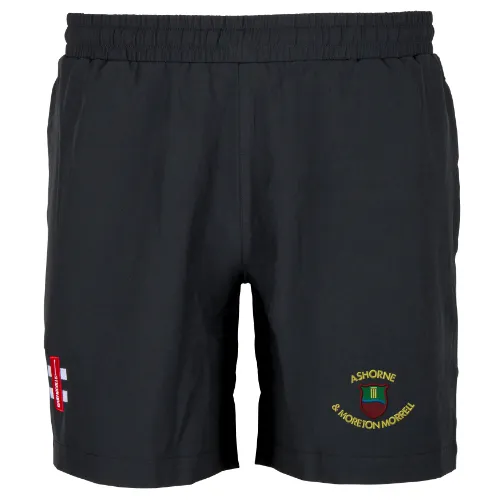 Ashorne and Moreton Morrell CC Child's Black Velocity Shorts-Junior