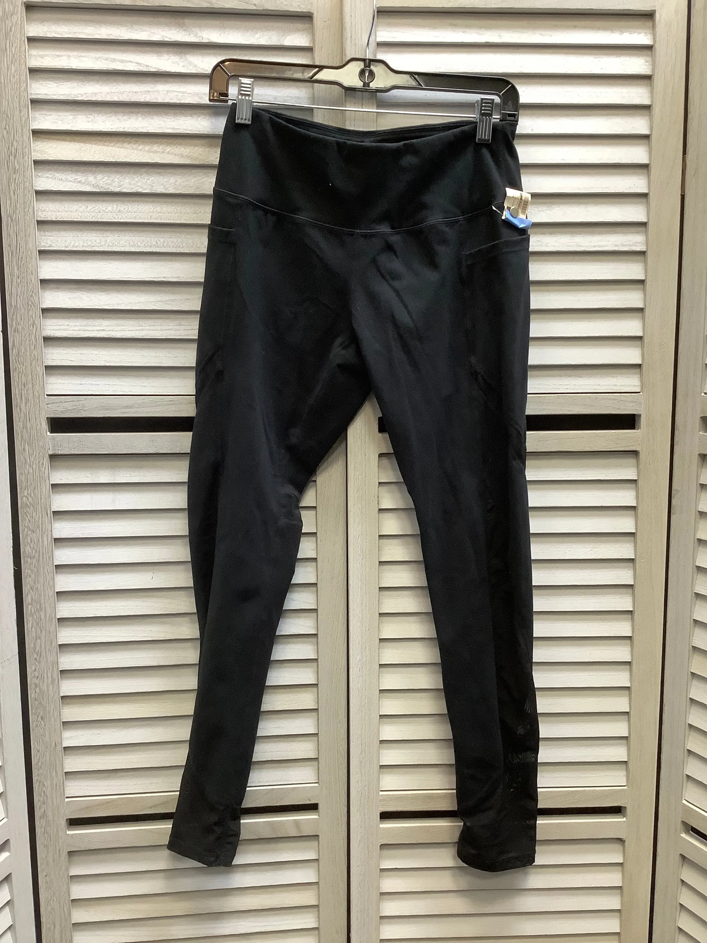 Athletic Leggings By Clothes Mentor In Black, Size: M