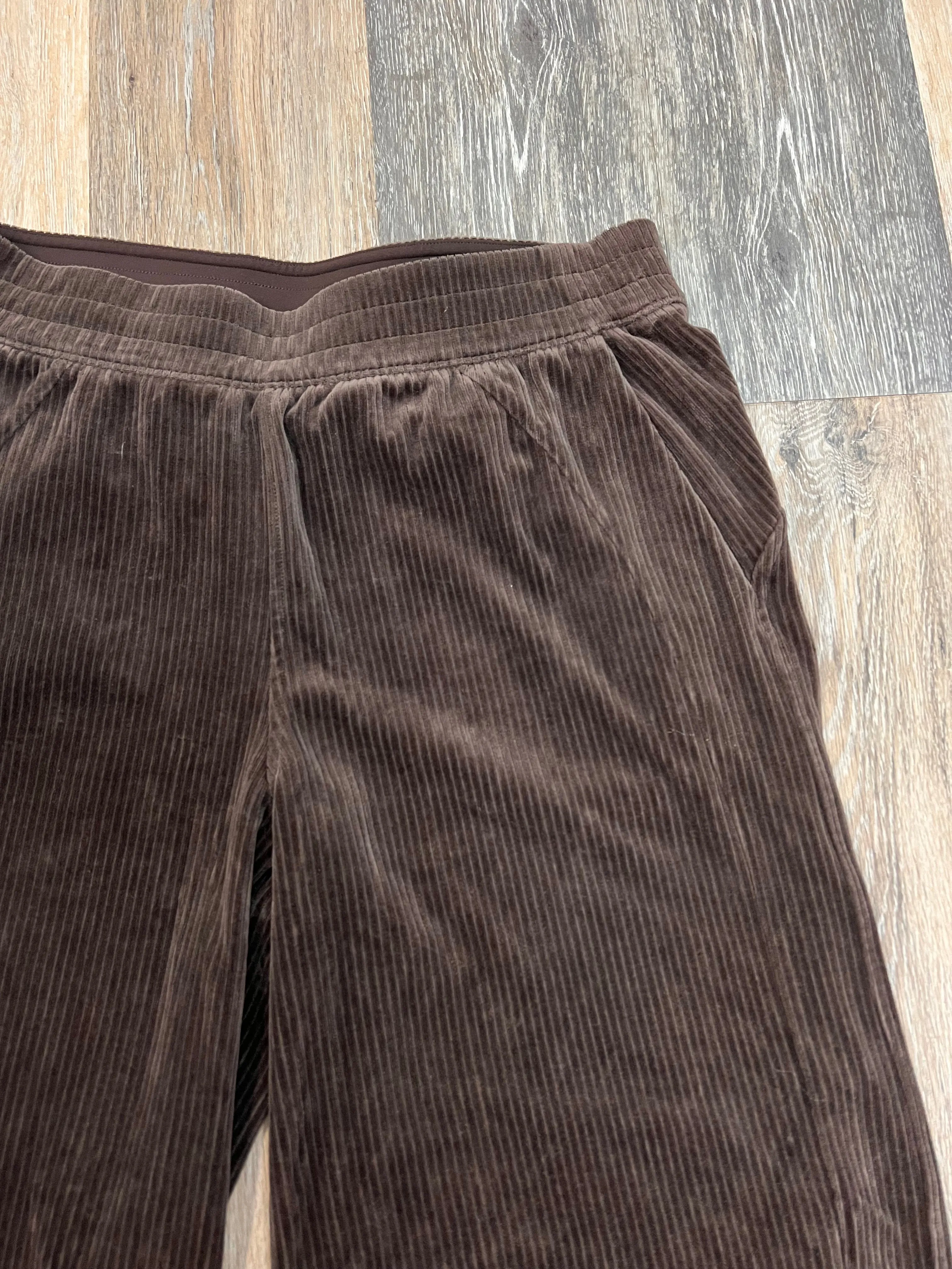 Athletic Pants By Lululemon In Brown, Size: 8