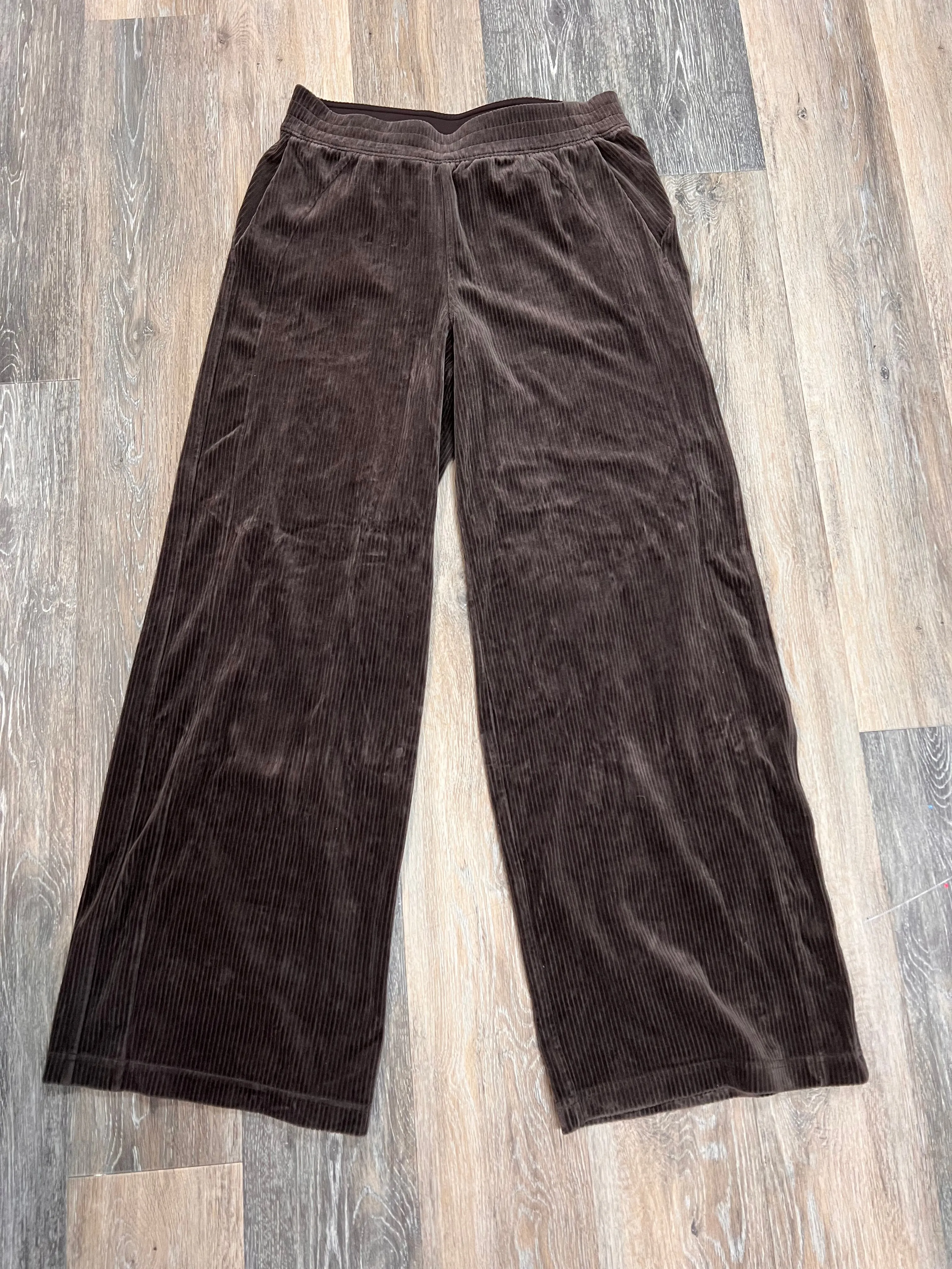 Athletic Pants By Lululemon In Brown, Size: 8