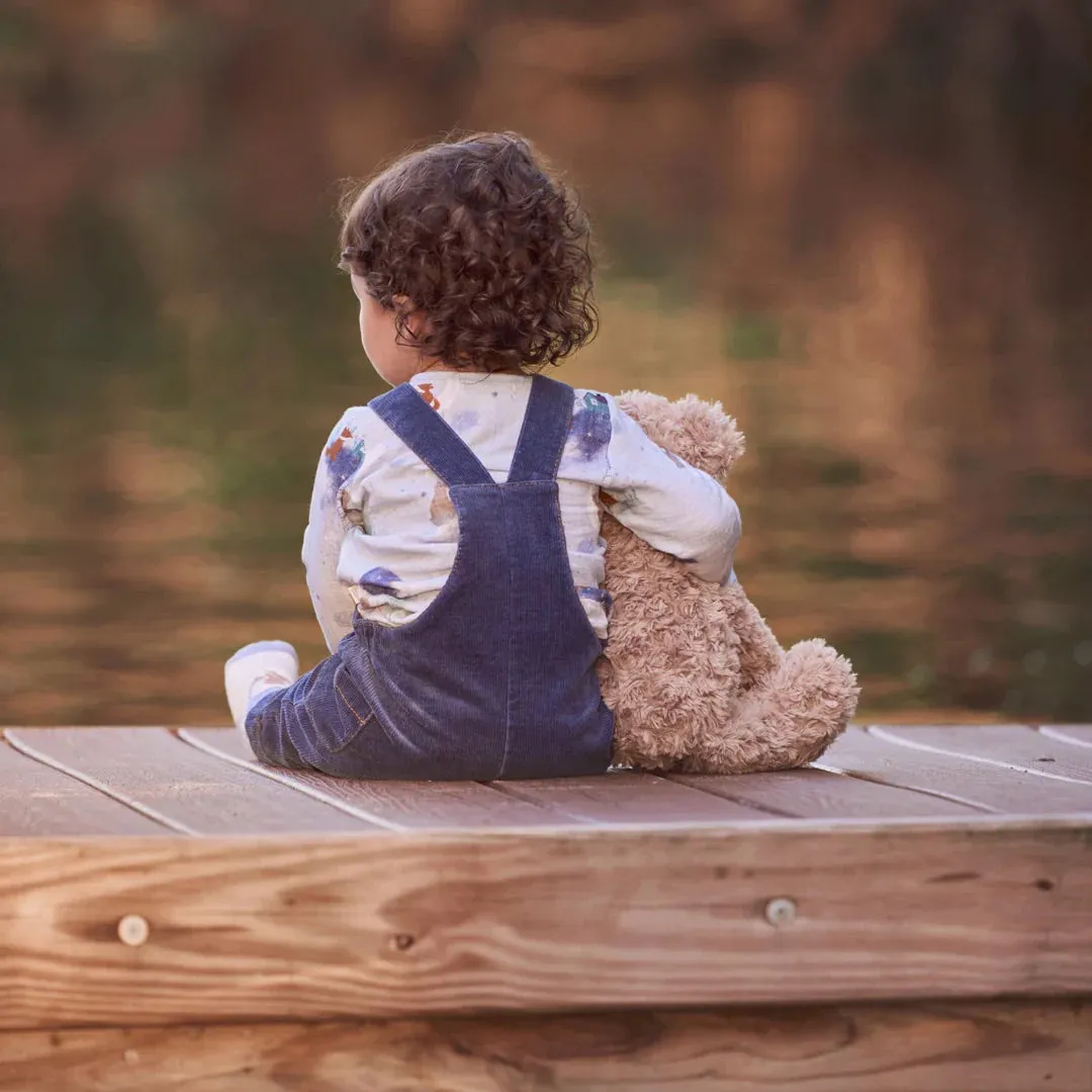 BA - Magical Adventure Organic Muslin Top   Corduroy Overalls