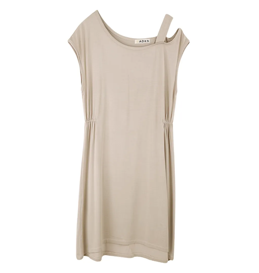 Bamboo Women Loungewear - Slip Dress in Beige