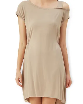 Bamboo Women Loungewear - Slip Dress in Beige