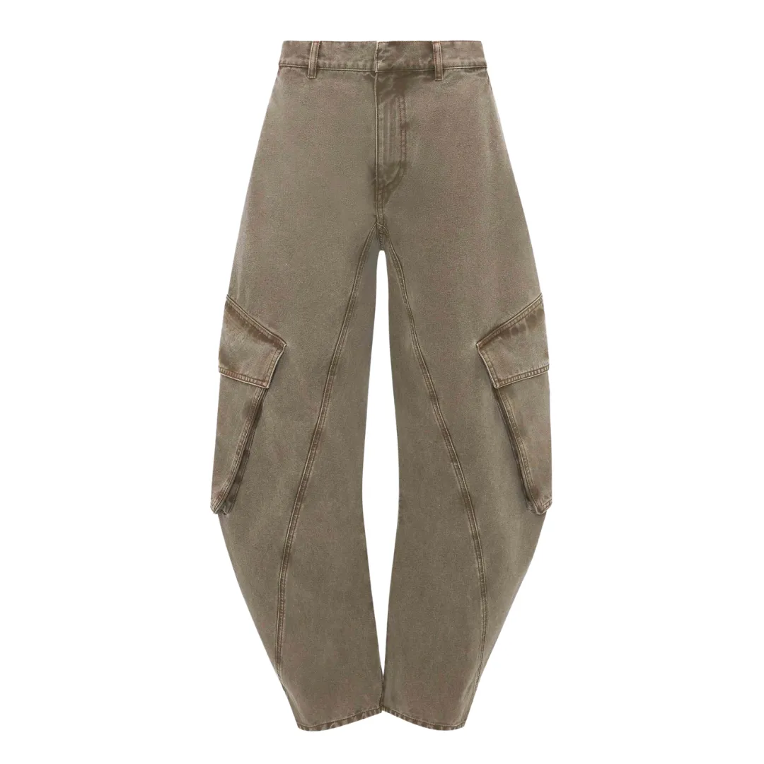 Barrel Leg Trousers