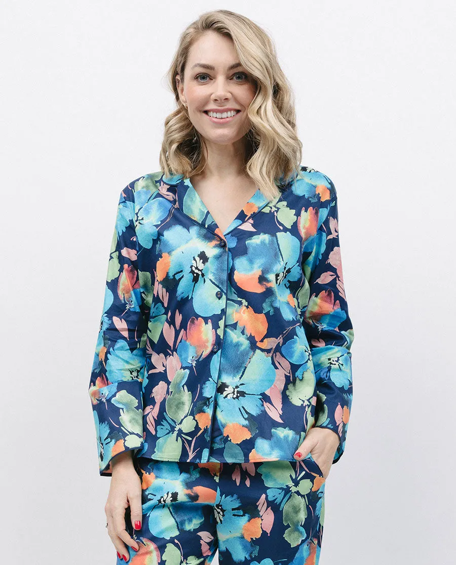 Bea Floral Print Pyjama Top