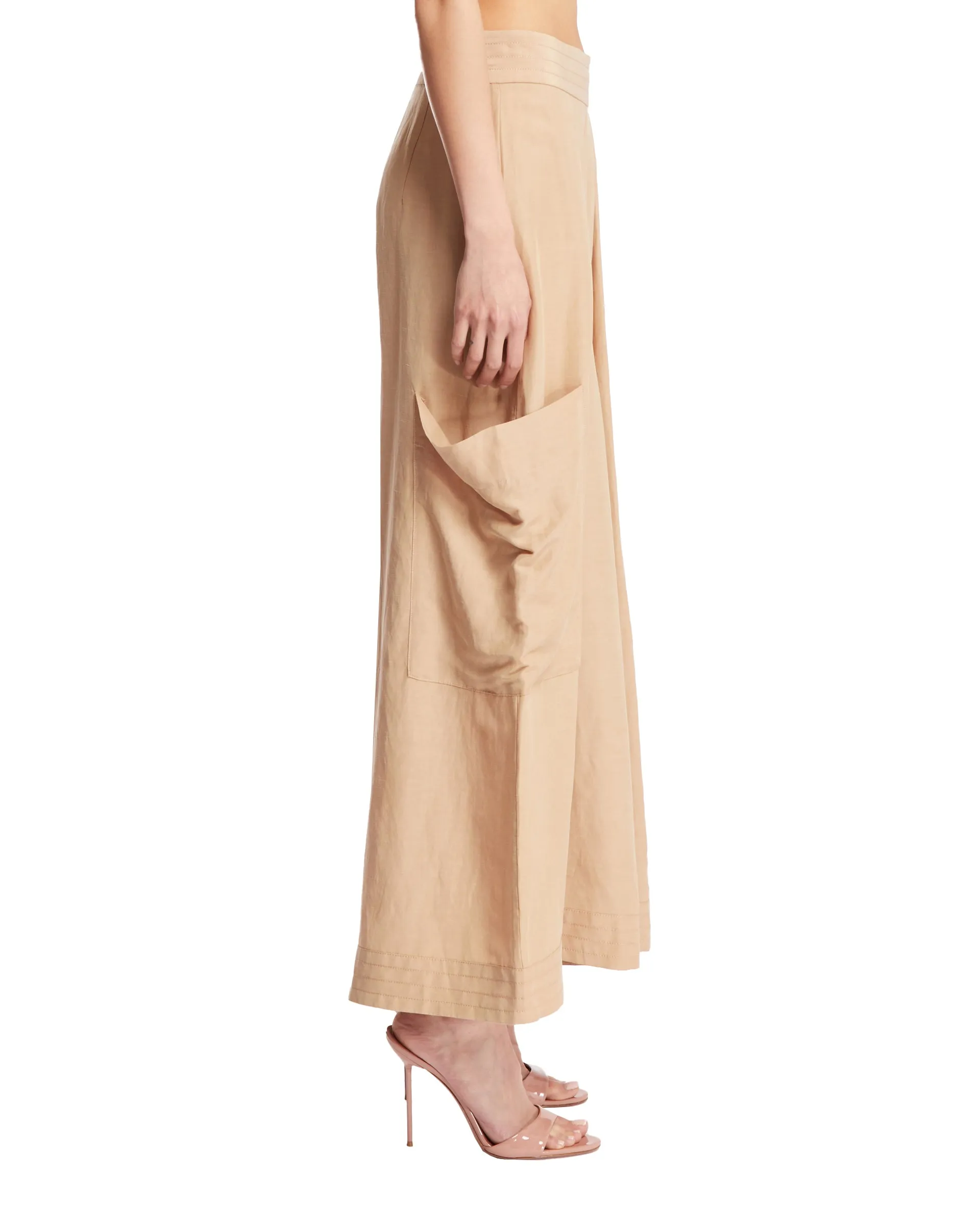 Beige Darlane Pants