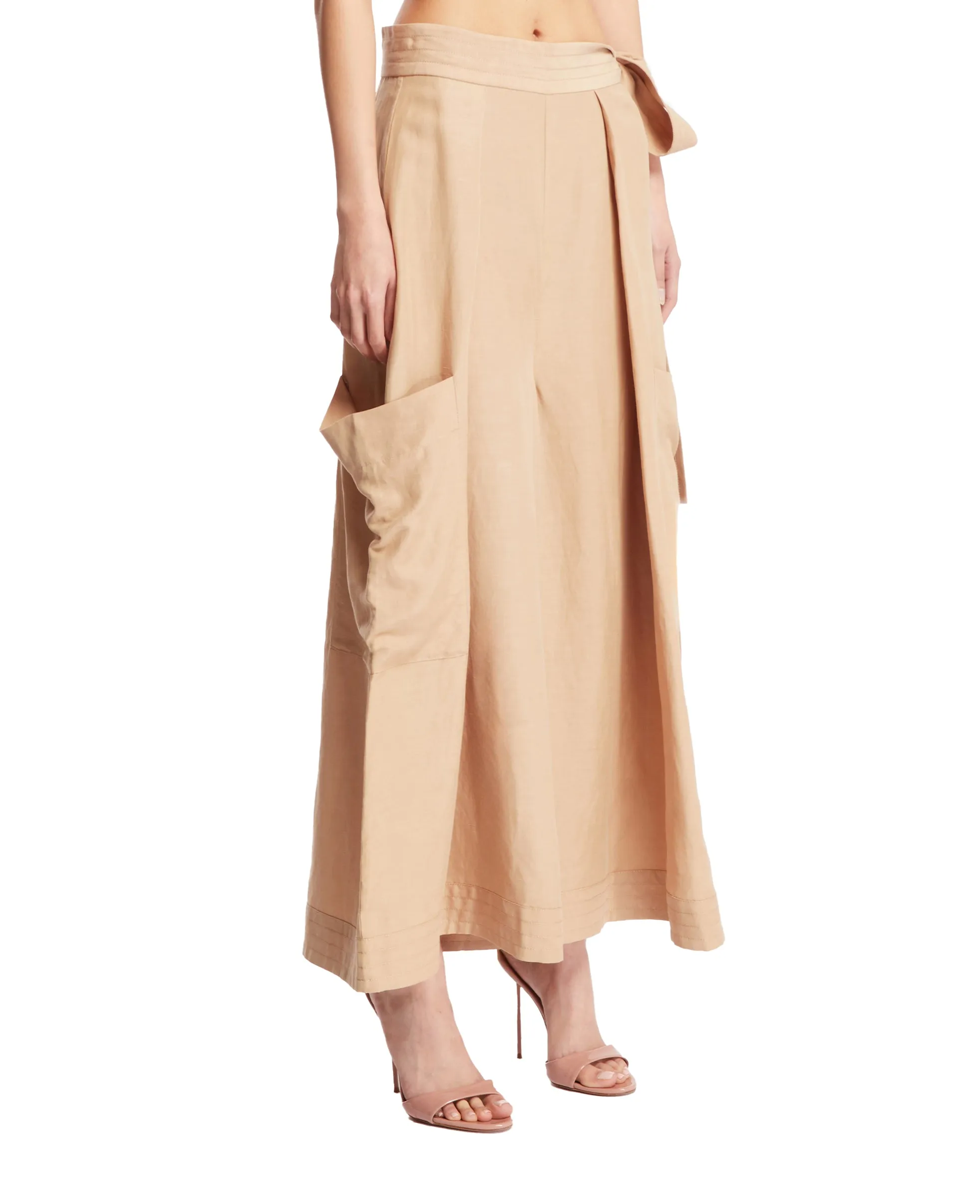 Beige Darlane Pants