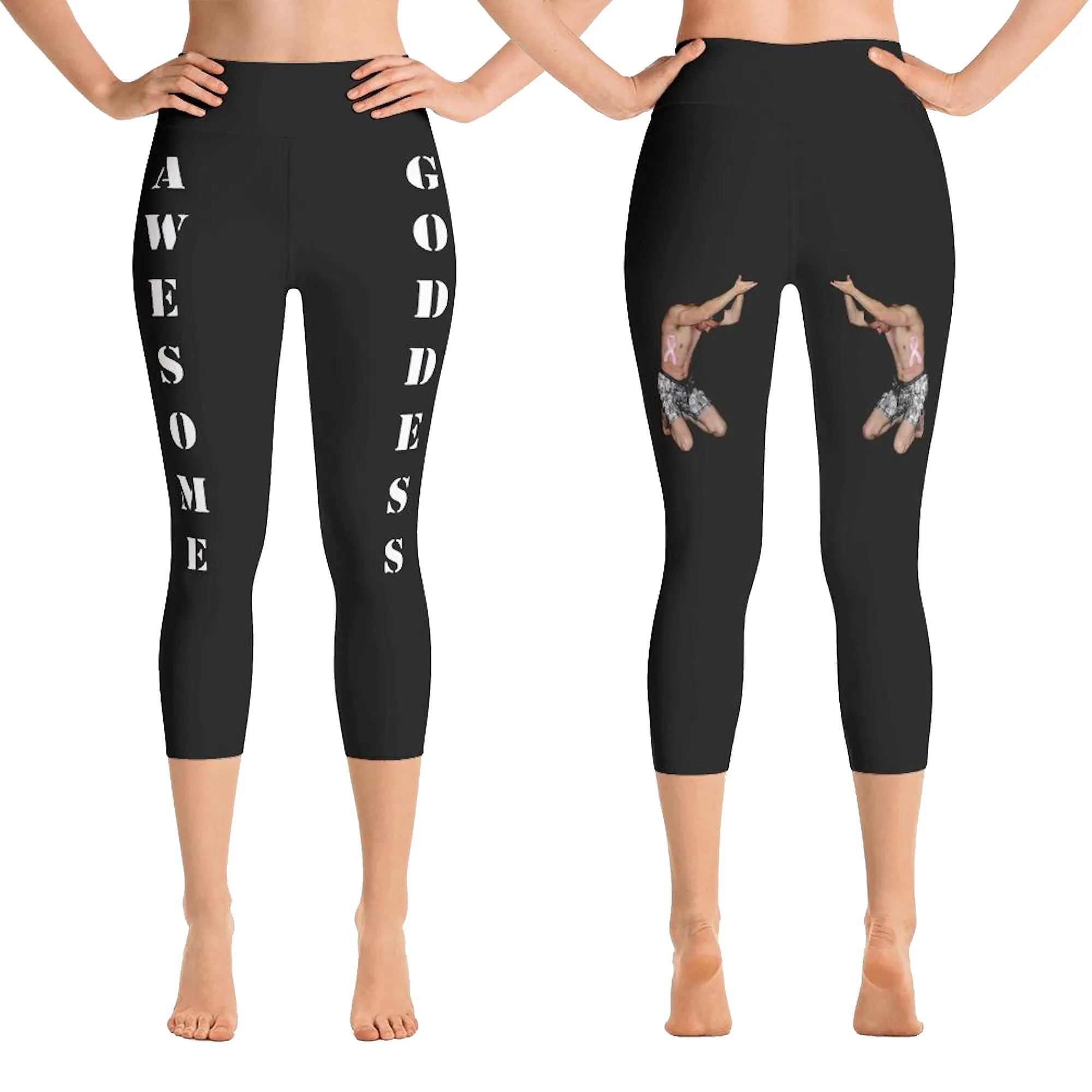 Best VIRAL yoga capri leggings has men lift your butt