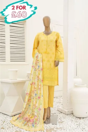 Bin Saeed Chikankari Lawn Suit BIN111