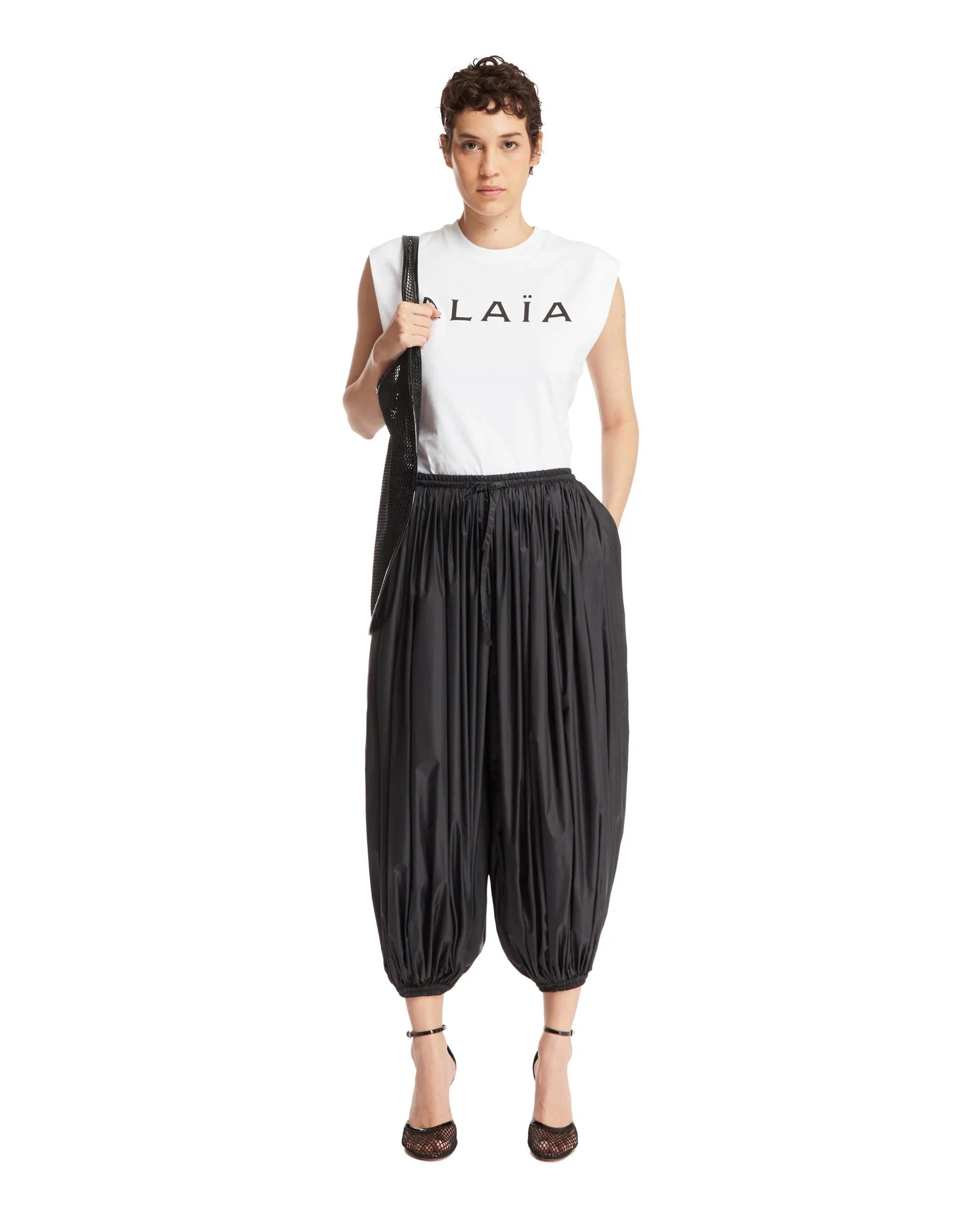 Black Balloon Trousers