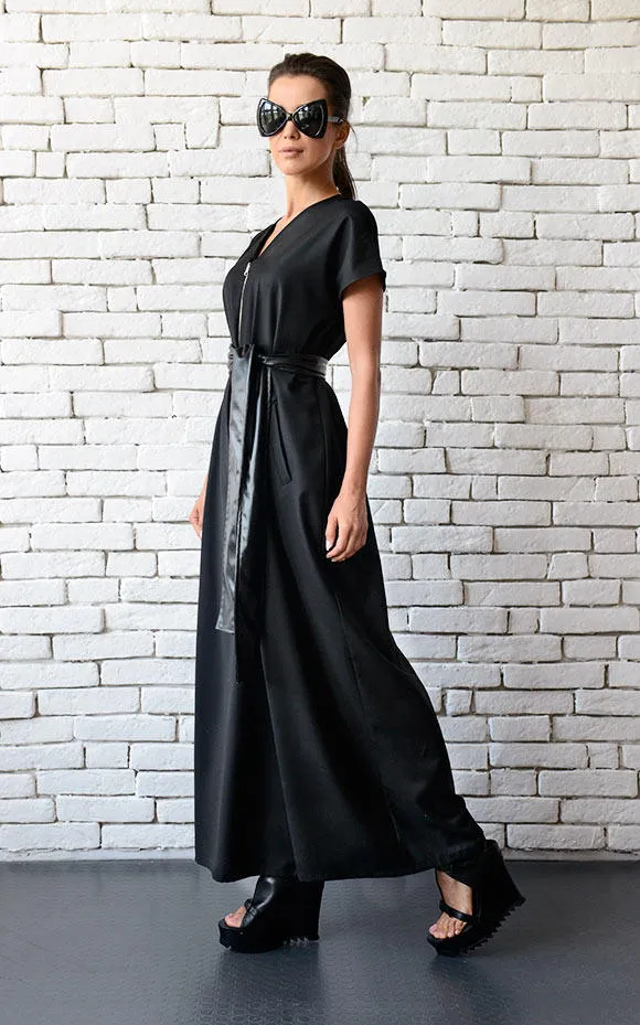 Black Maxi Jumpsuit