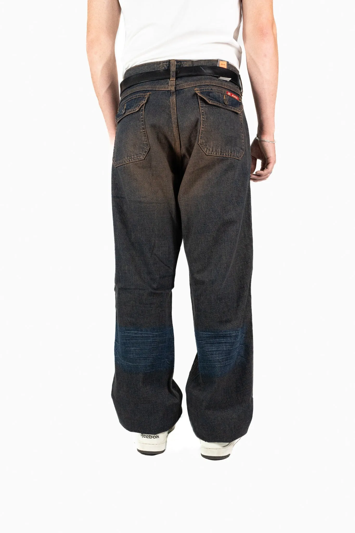 Blend Jeans Brown Acid Washed