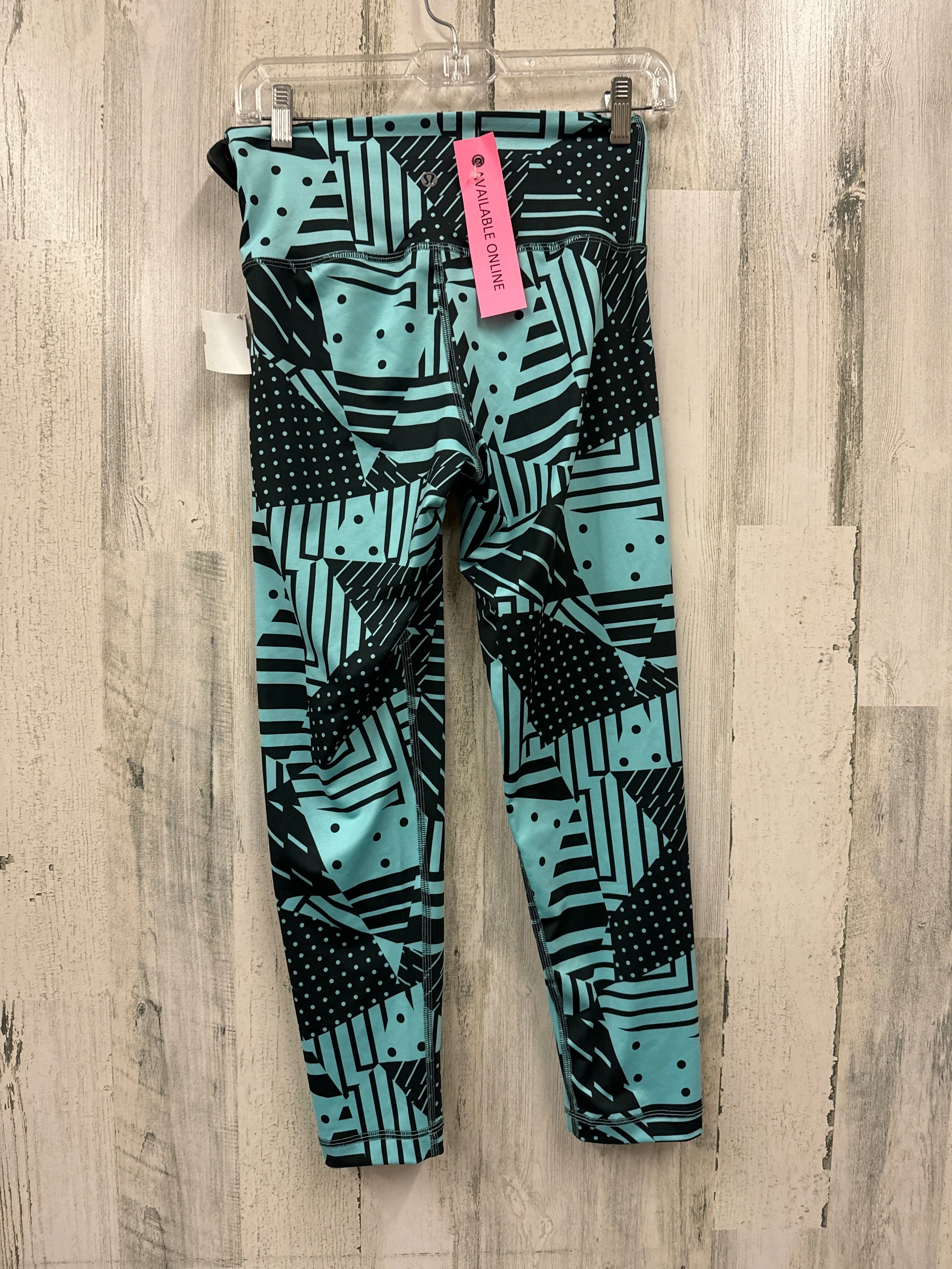 Blue Athletic Leggings Lululemon, Size 8