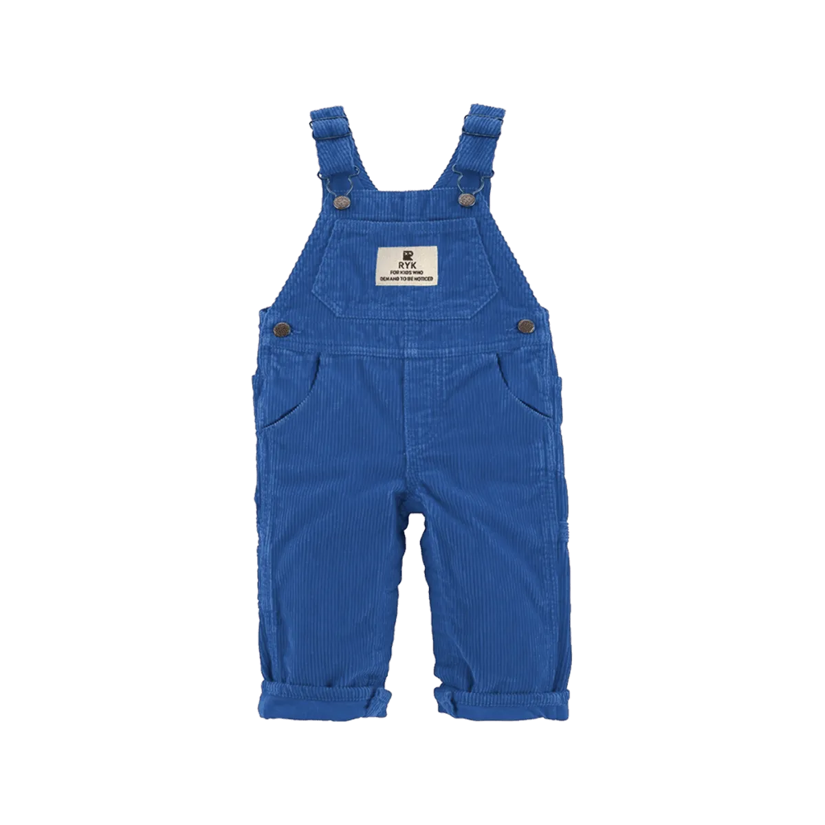 Blue Corduroy Baby Overalls