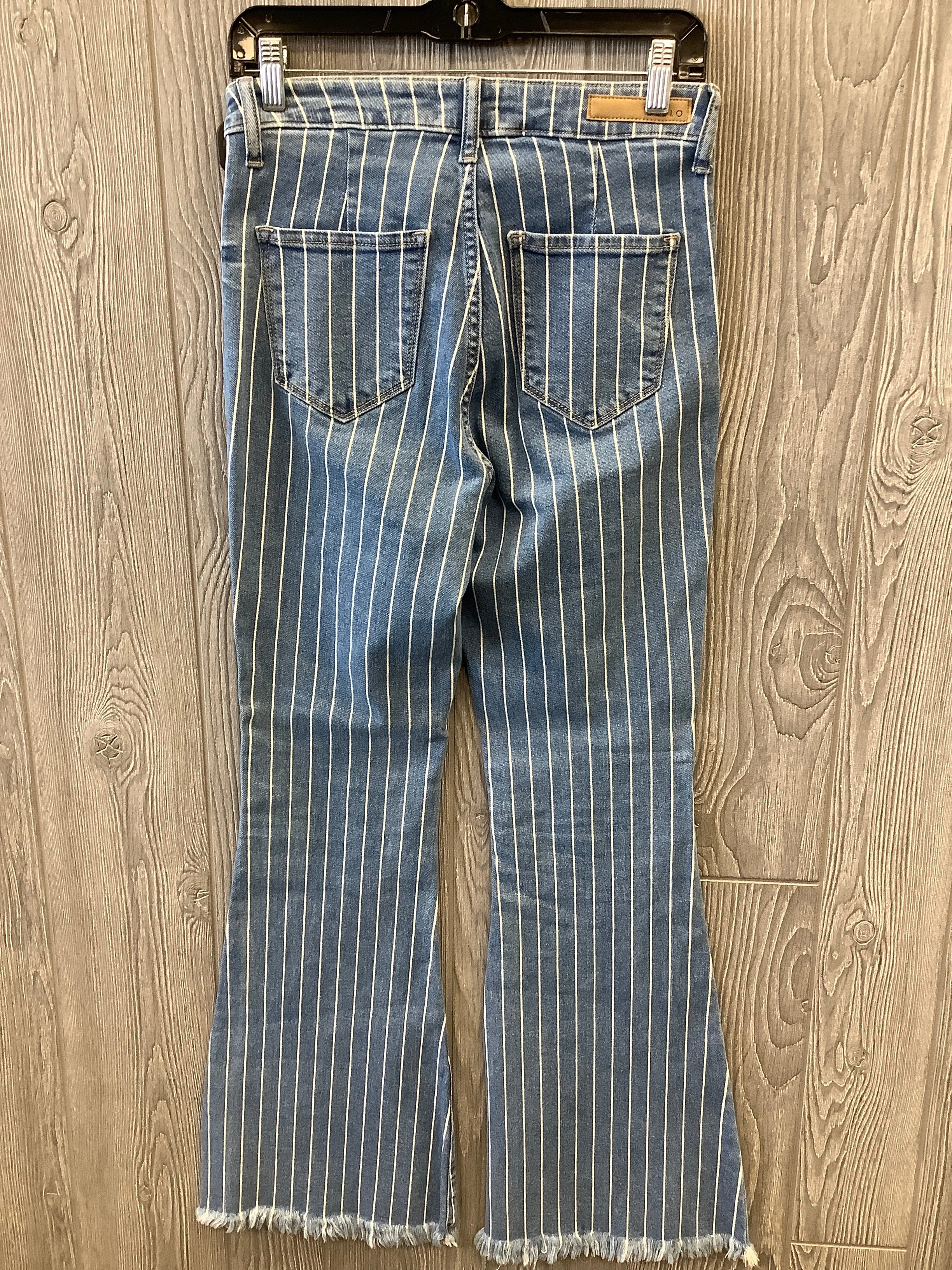 Blue Denim Jeans Flared Clothes Mentor, Size 6