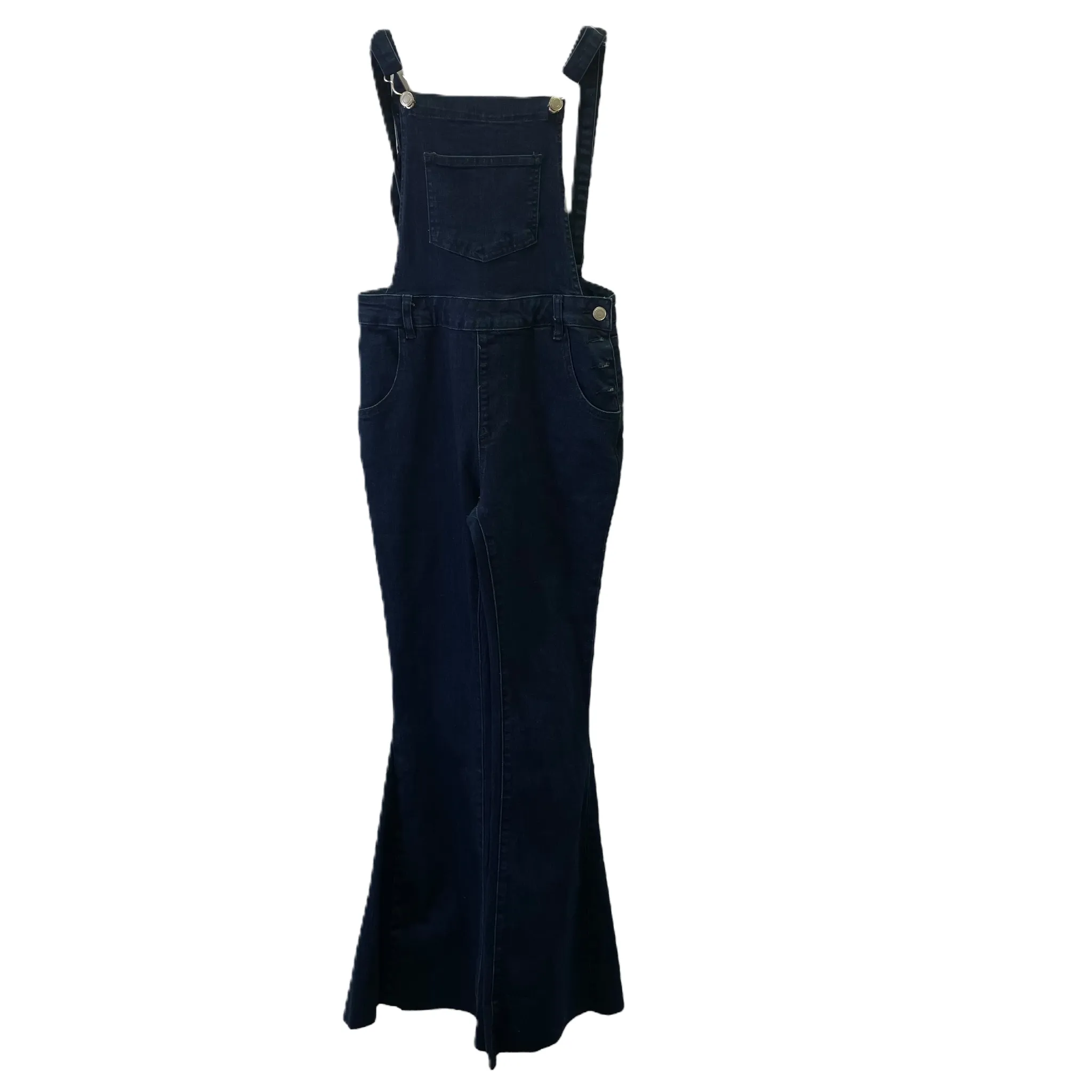 Blue Denim Overalls By Saints & Hearts, Size: 8