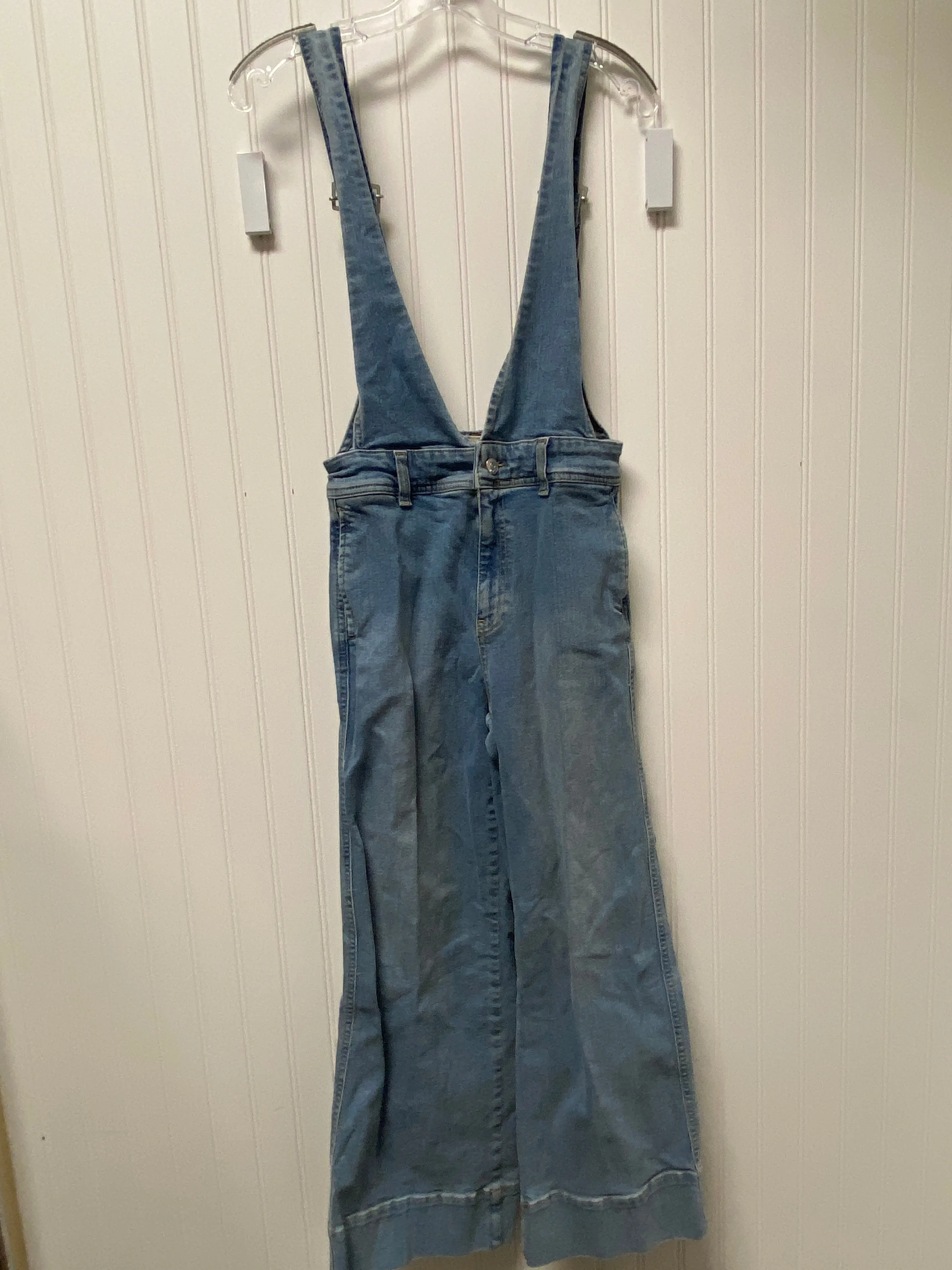 Blue Denim Overalls Free People, Size Xs