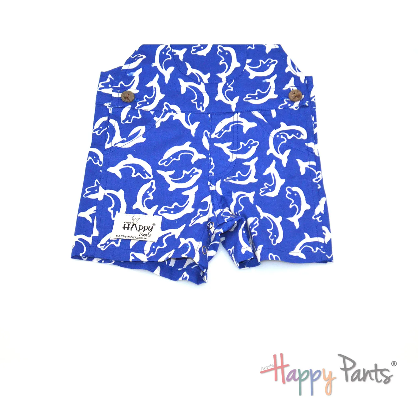 Blue Dolphin Explorer Short Overall for Girls