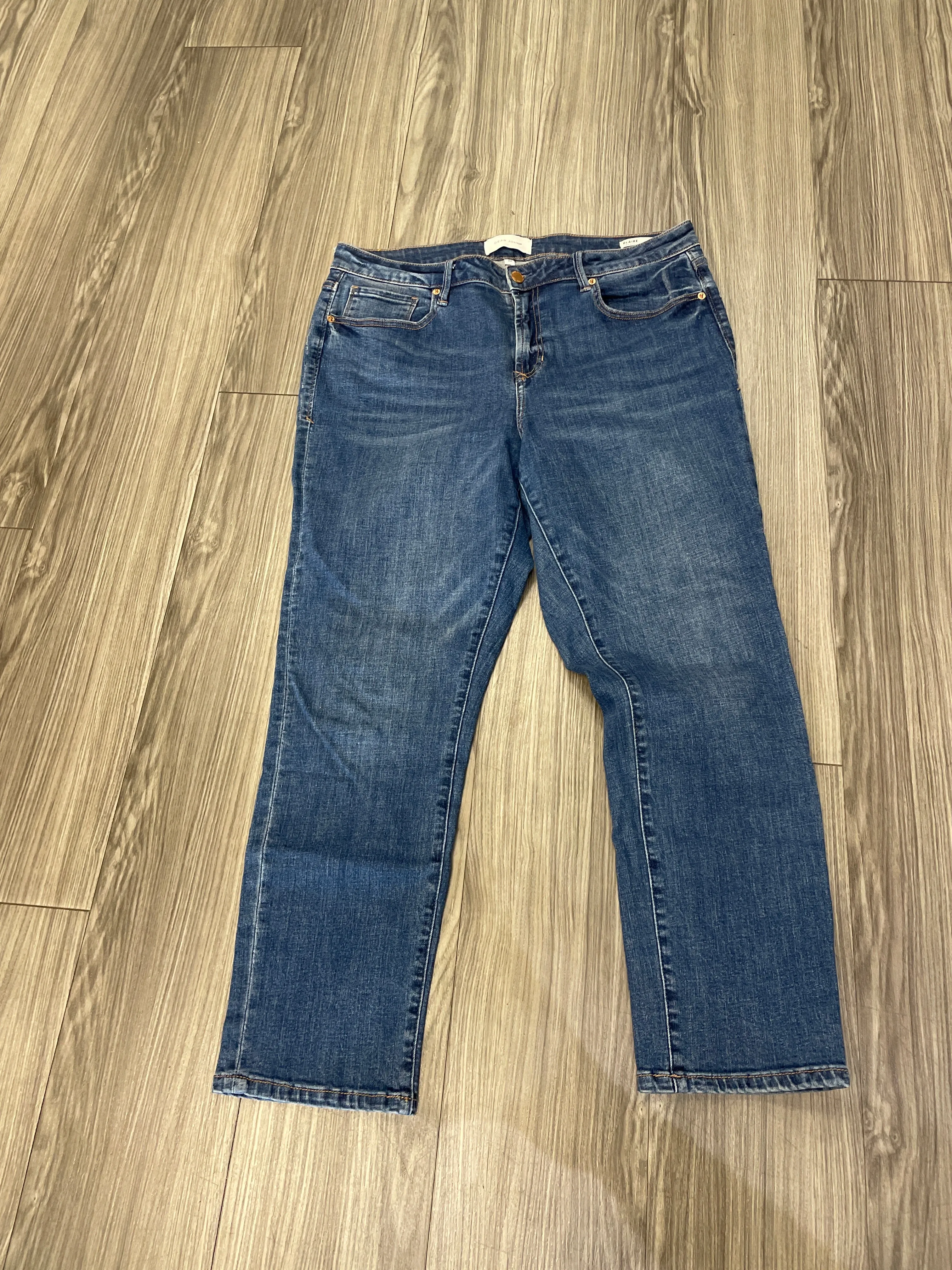 Blue Jeans Straight Dear John, Size 10