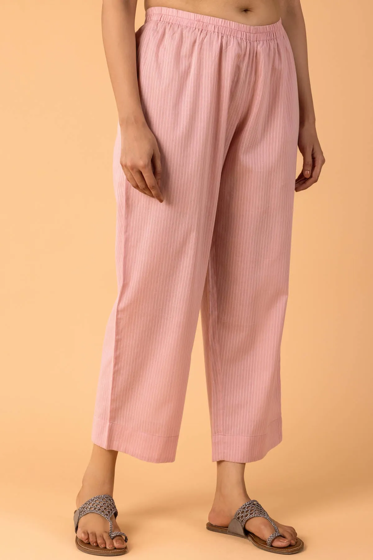 Blush Pink Trousers