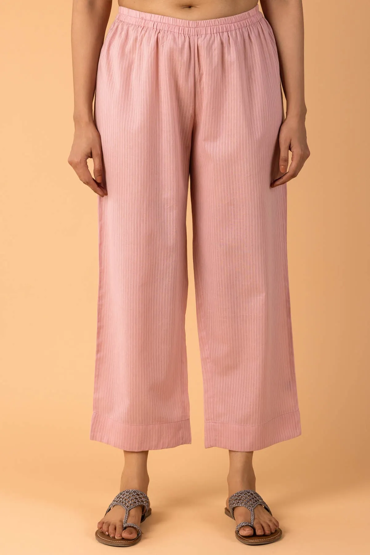 Blush Pink Trousers