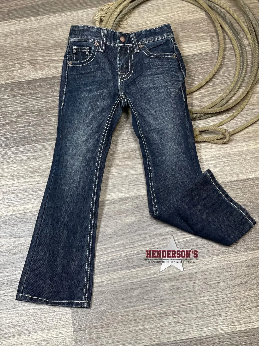 Boy's Bootcut Ladder Stitch