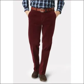 Brook Taverner Ellroy Cherry Cord Trouser-