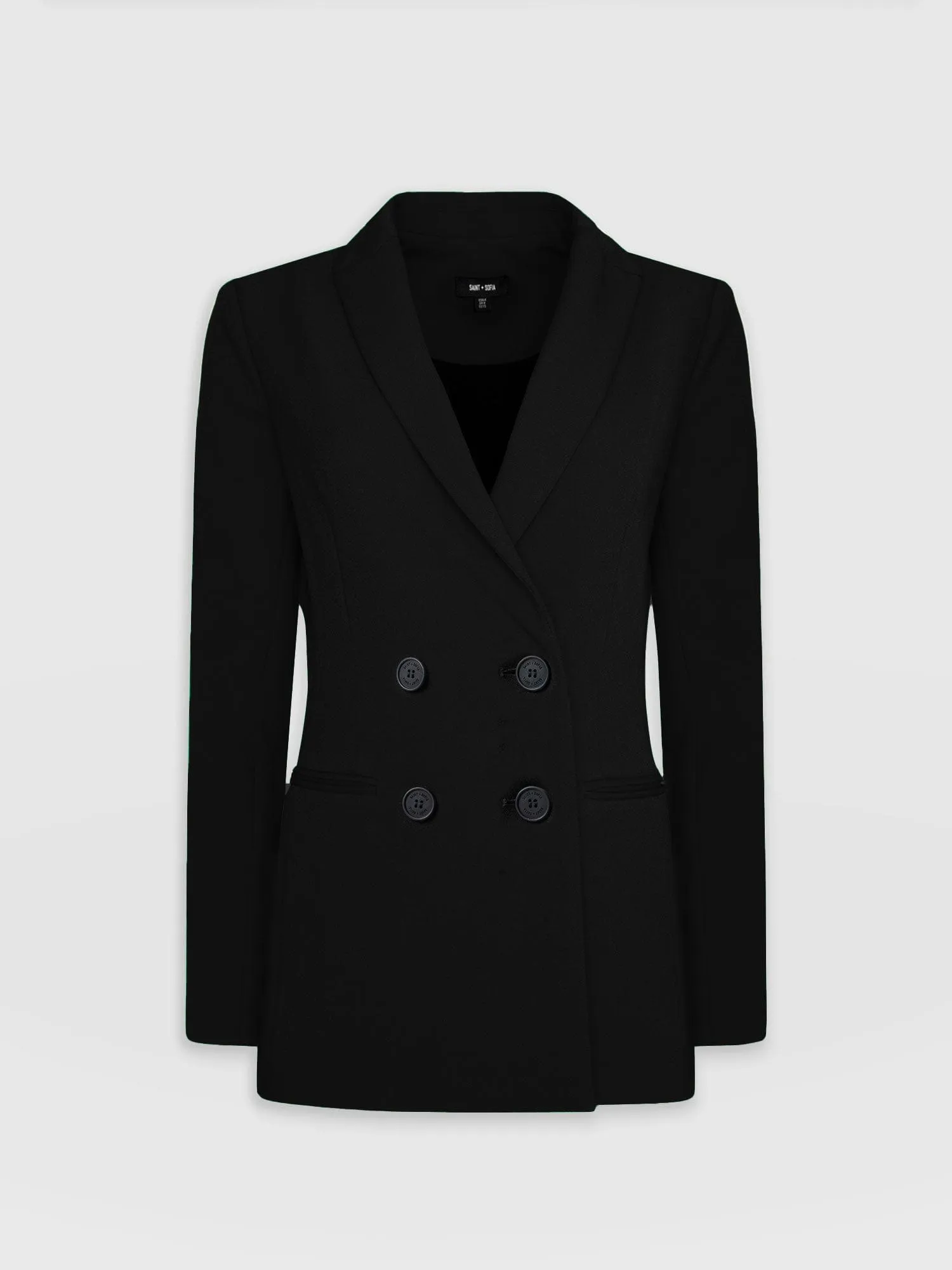 Cambridge Blazer Crepe - Black