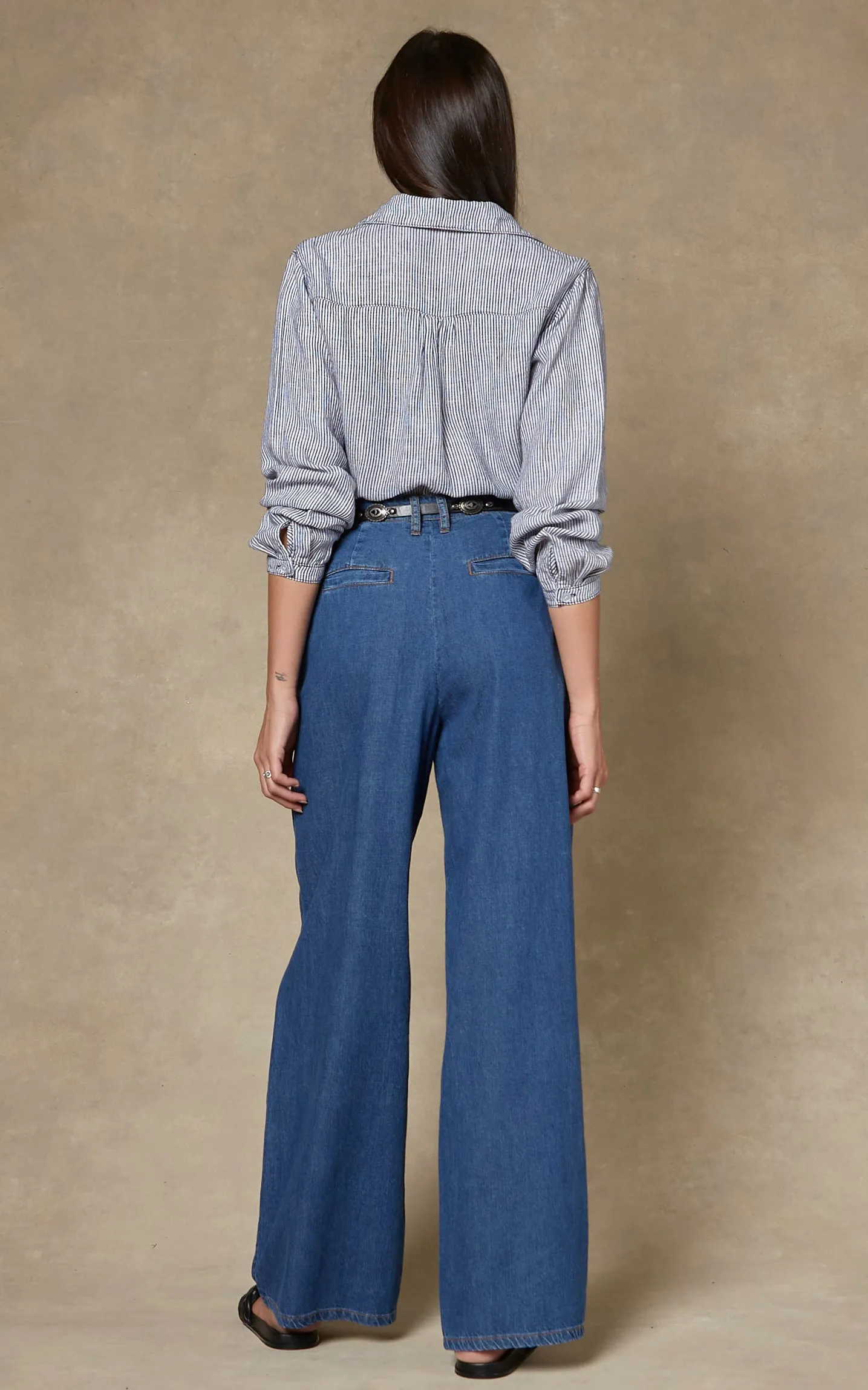 Camila Paris Blue Wide Leg Pants