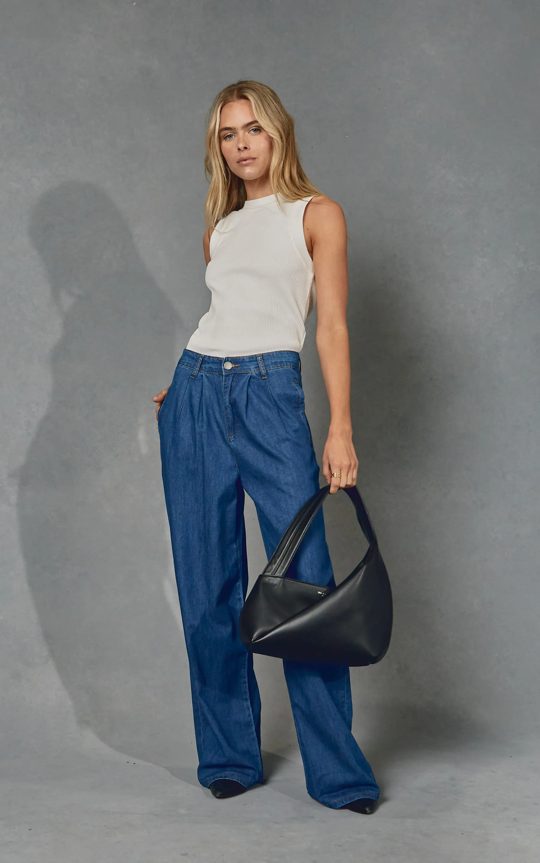 Camila Paris Blue Wide Leg Pants