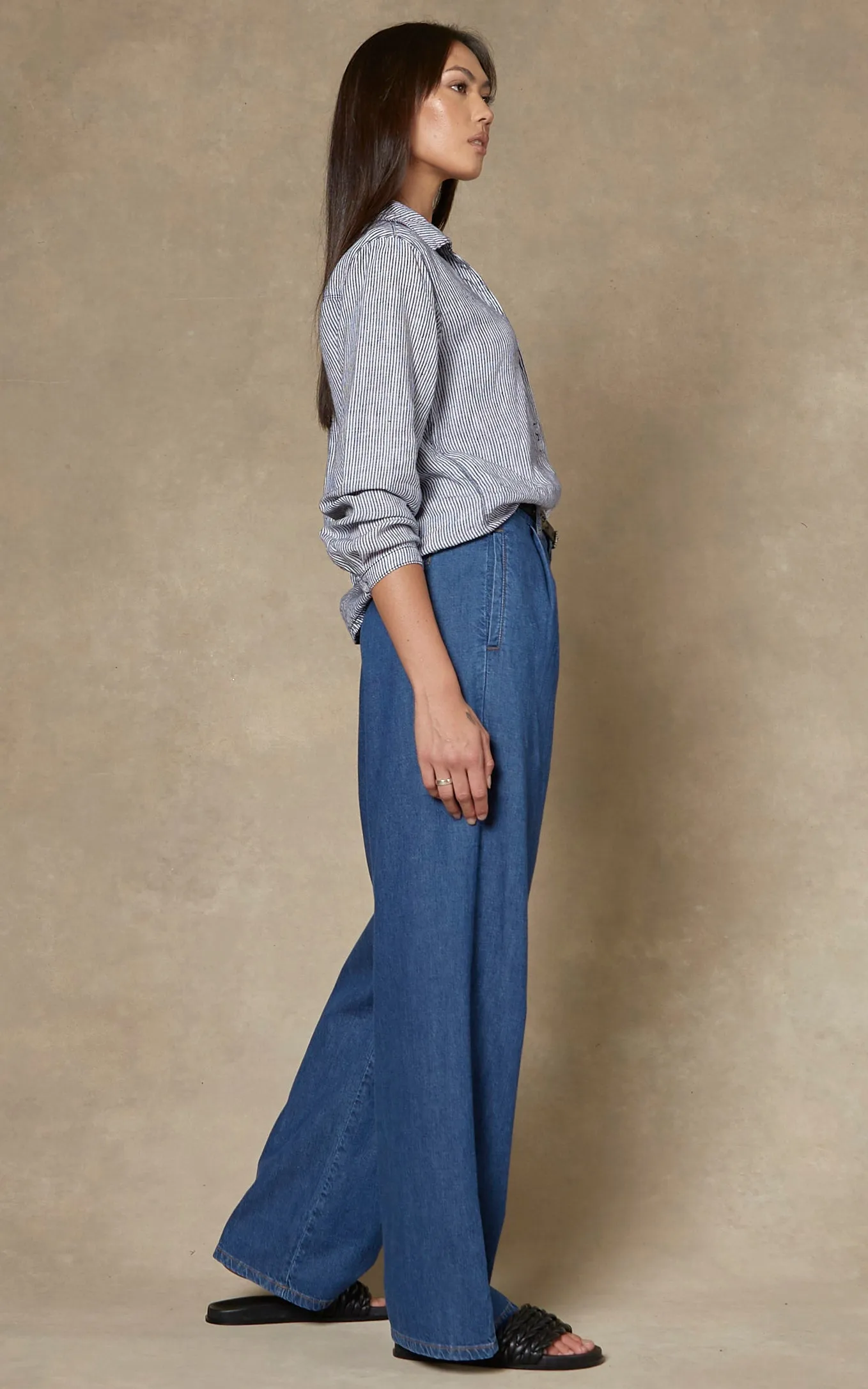 Camila Paris Blue Wide Leg Pants