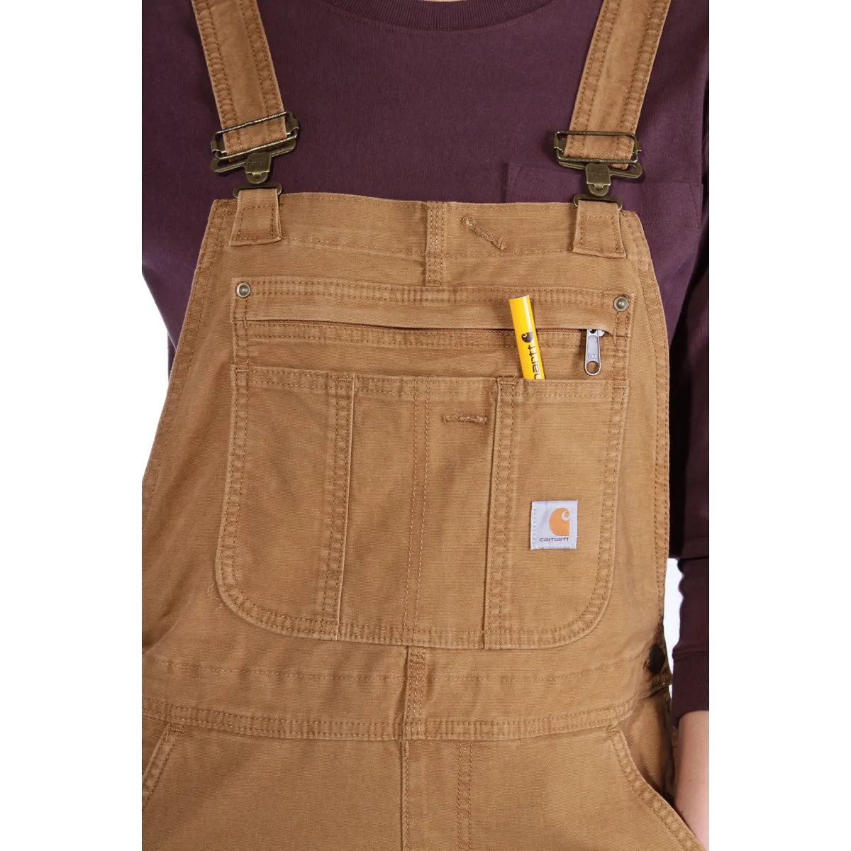 Carhartt 102438 Womens Double Front Bibs