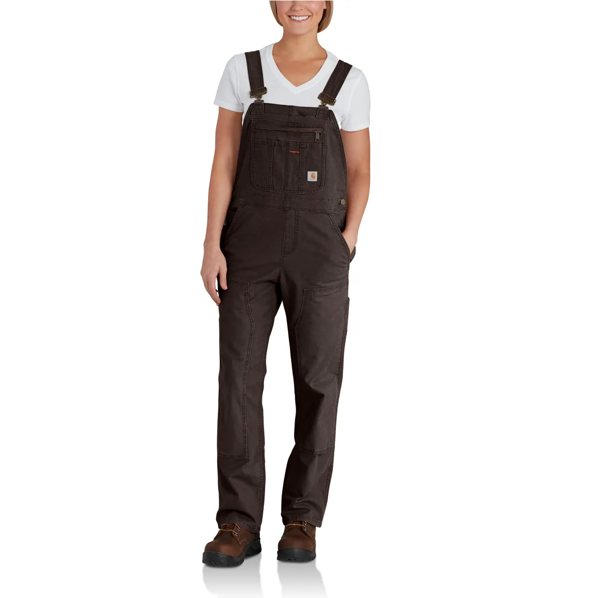 Carhartt 102438 Womens Double Front Bibs